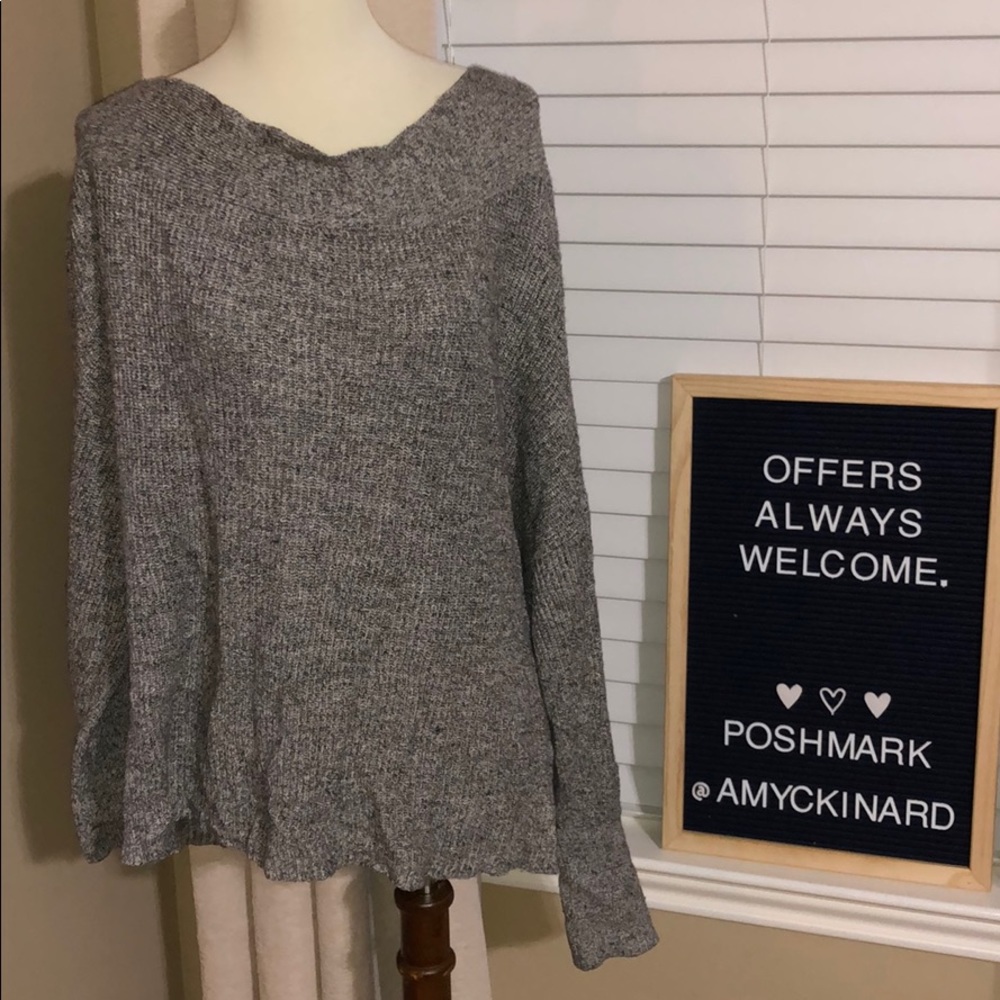 Free People Grey Sweater